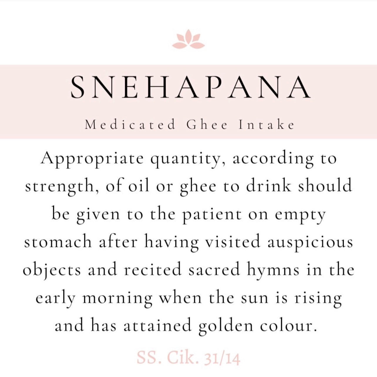 Medicated Ghee Intake at Lakshmi Ayurveda