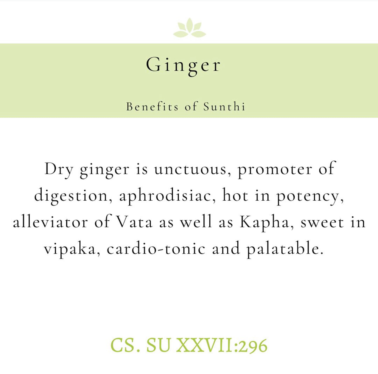 Have you had your ginger today?