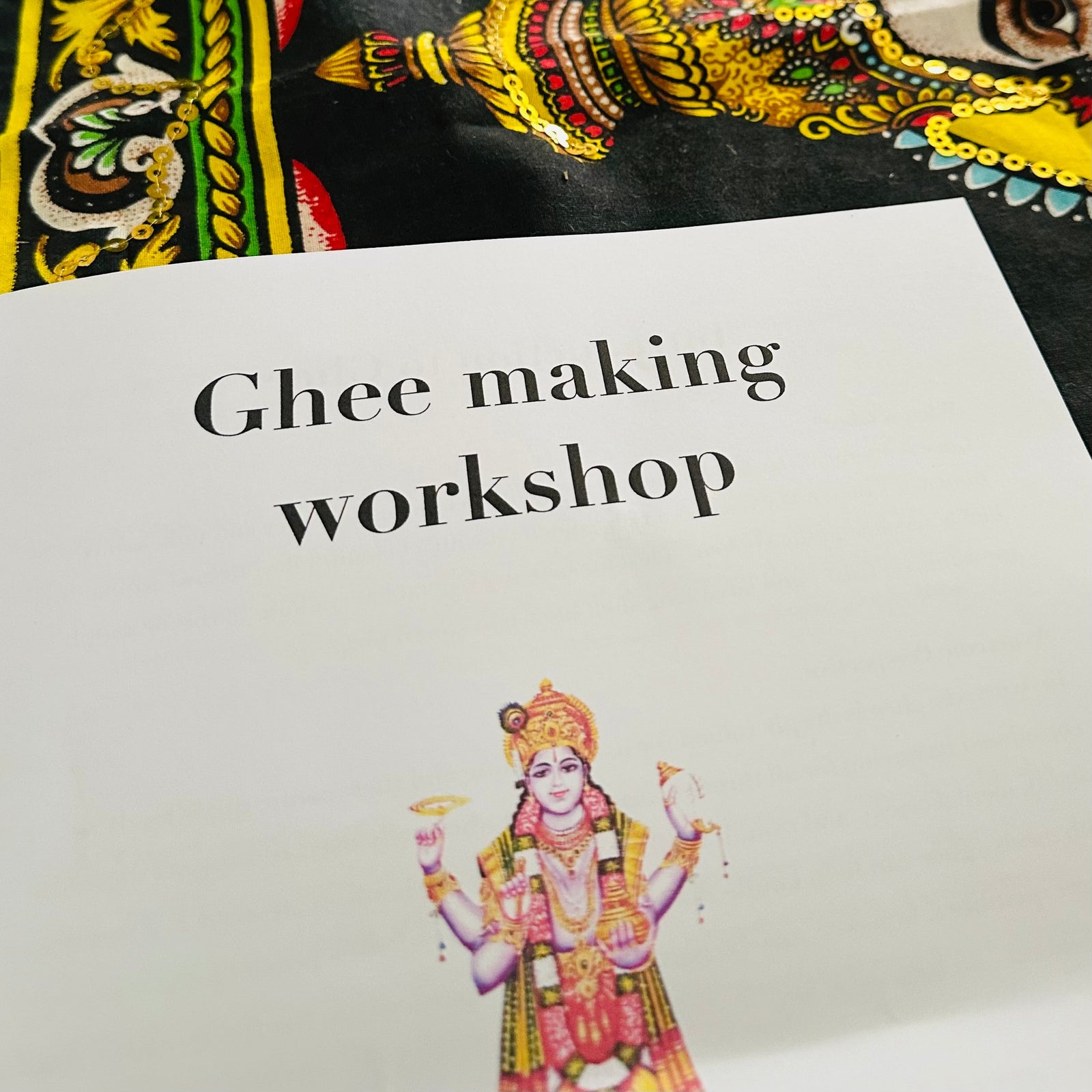 Guru Purnima Ghee-Making