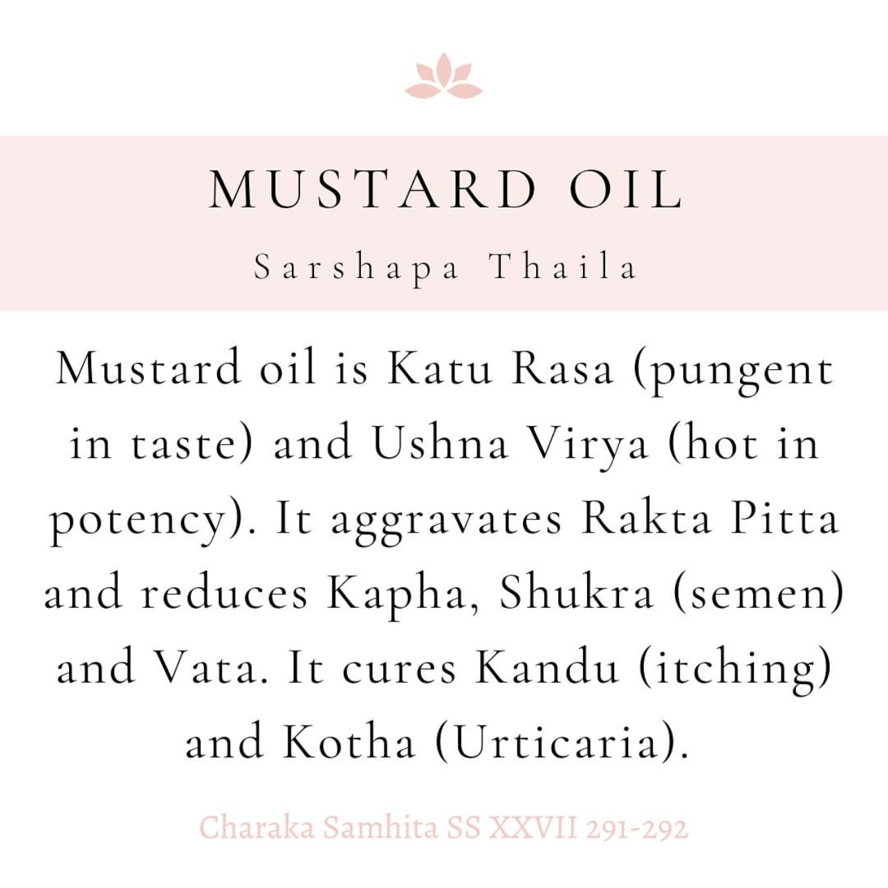 Spring cooking with Mustard oil