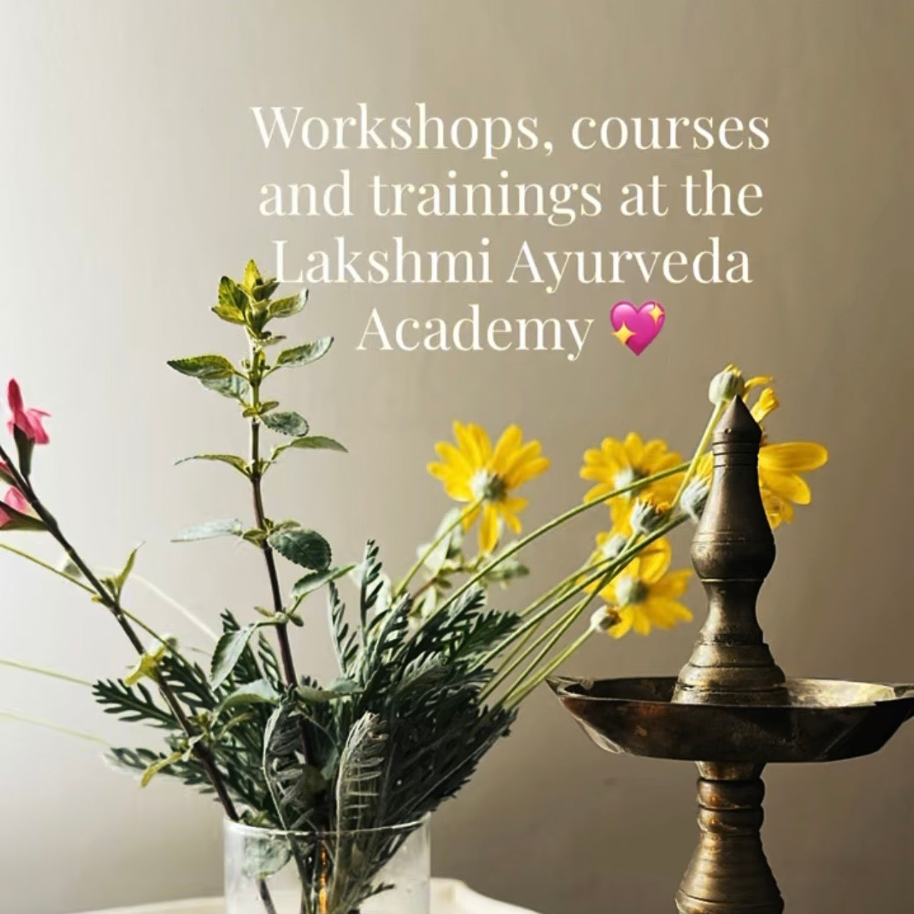We offer many ways to Experience & Connect with Ayurveda