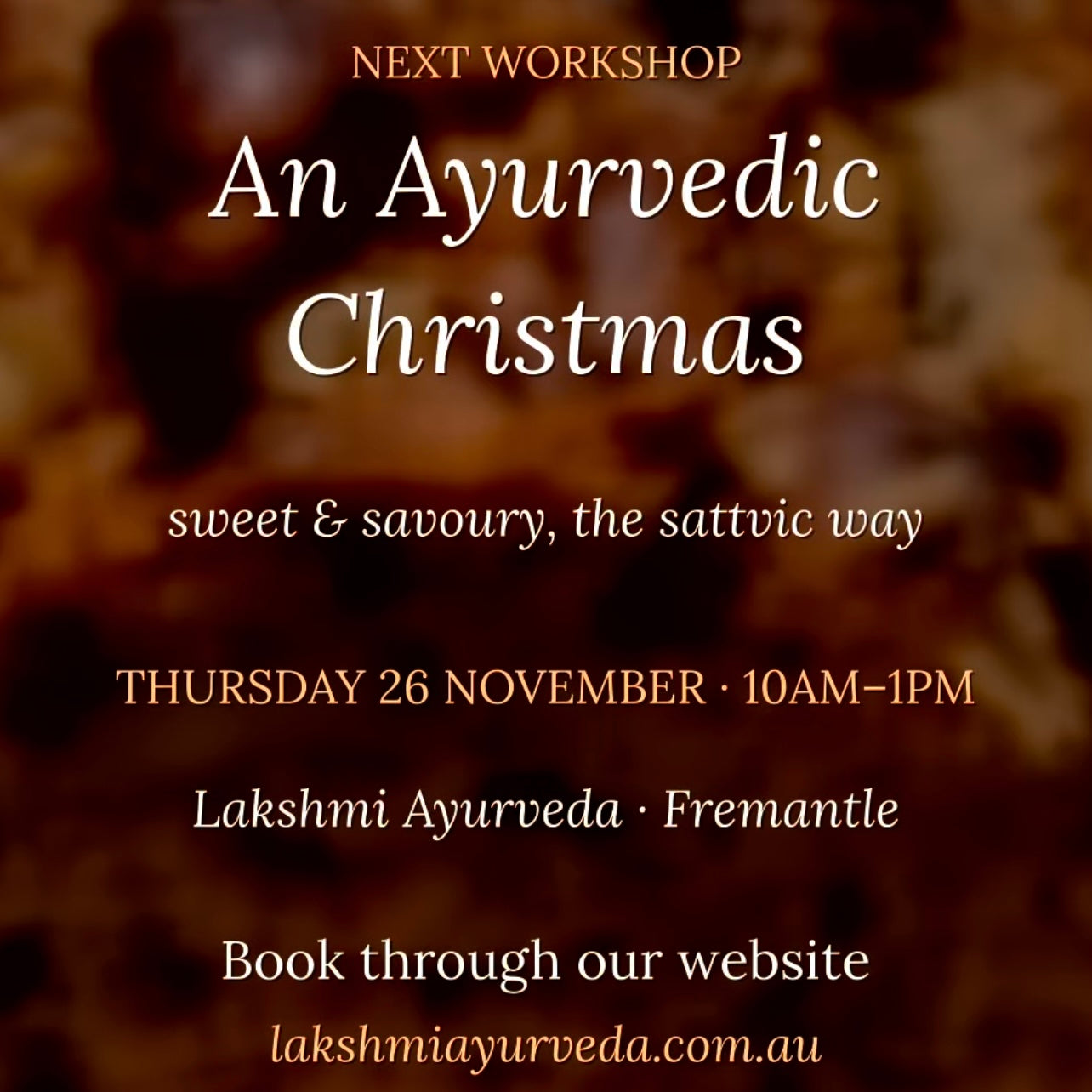 Christmas Cooking Workshop