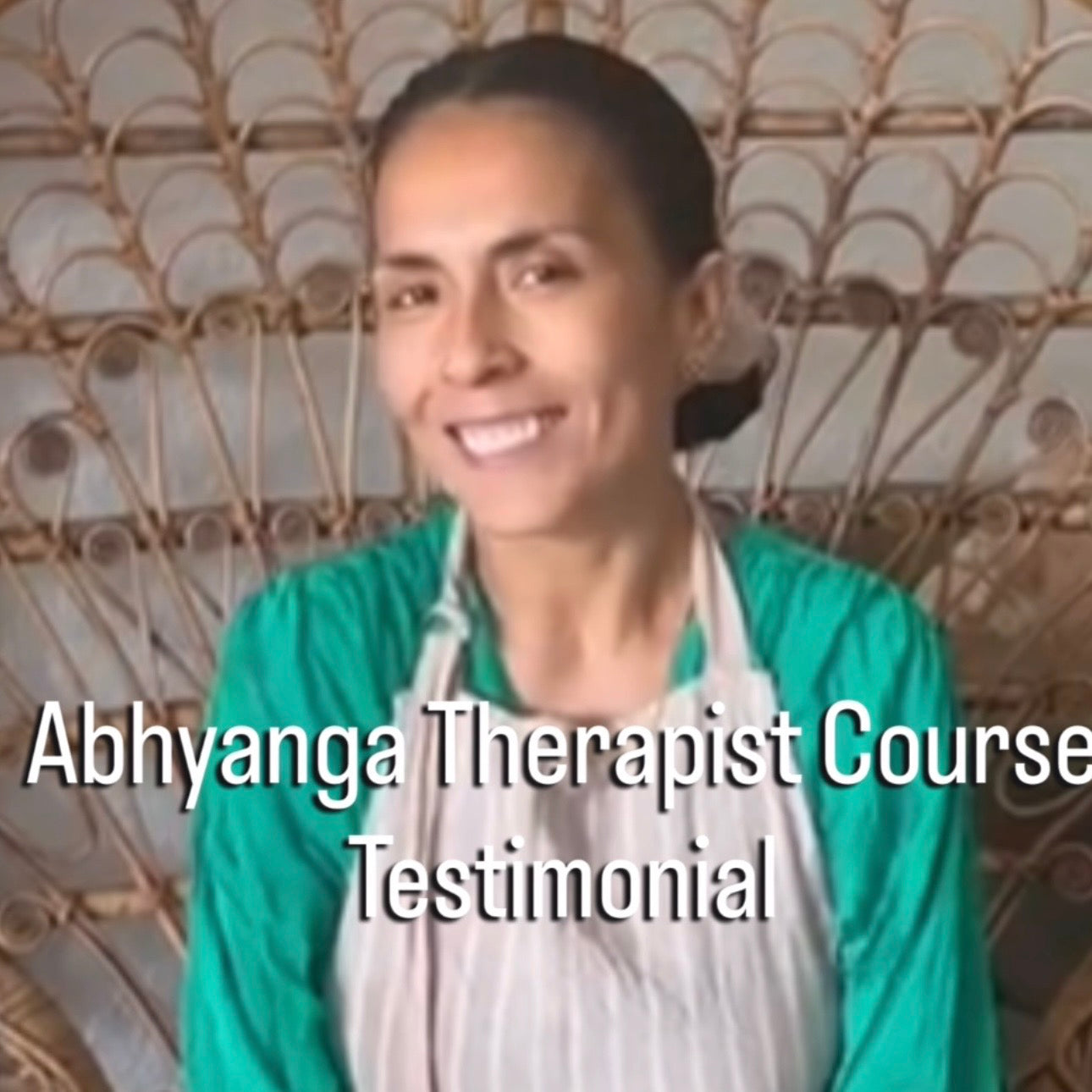 Final call for the upcoming Abhyanga Therapist course stating 21st April