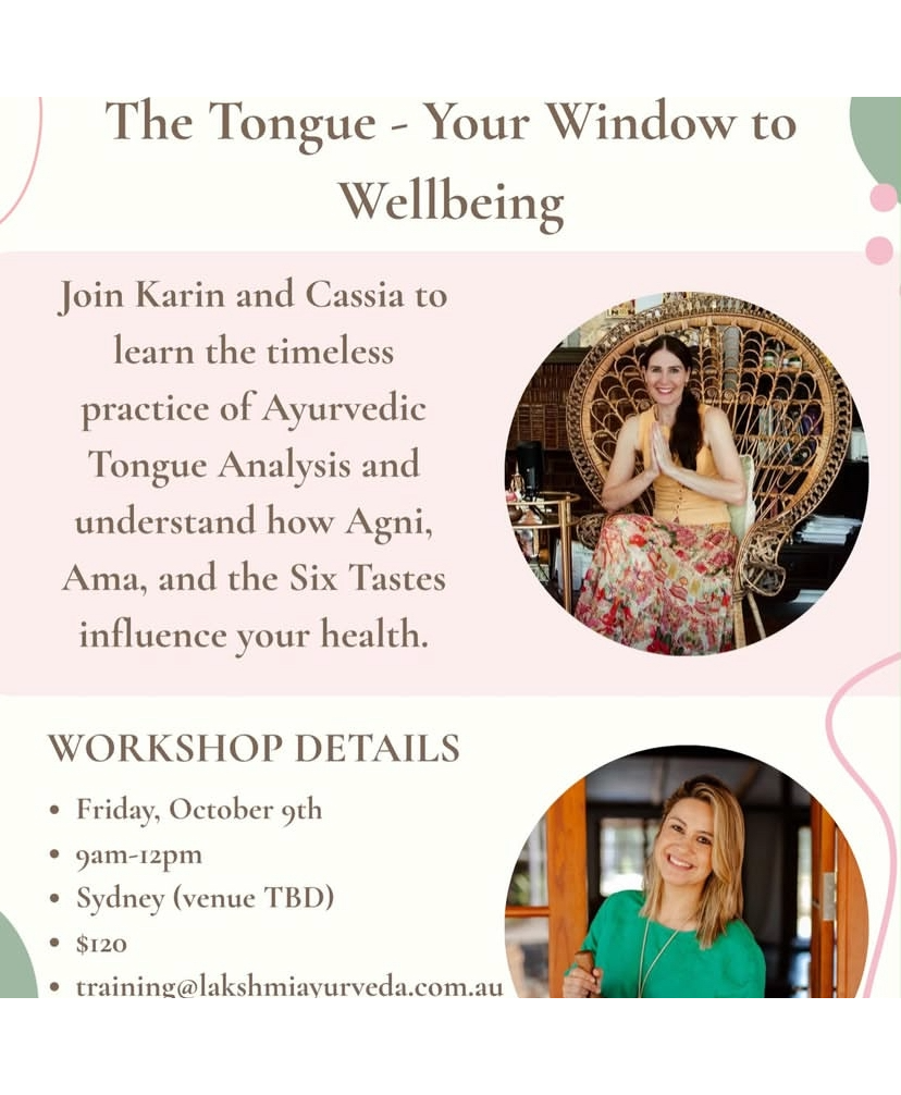Jihva Pariksha – Ayurvedic Tongue Analysis Workshop | SYDNEY