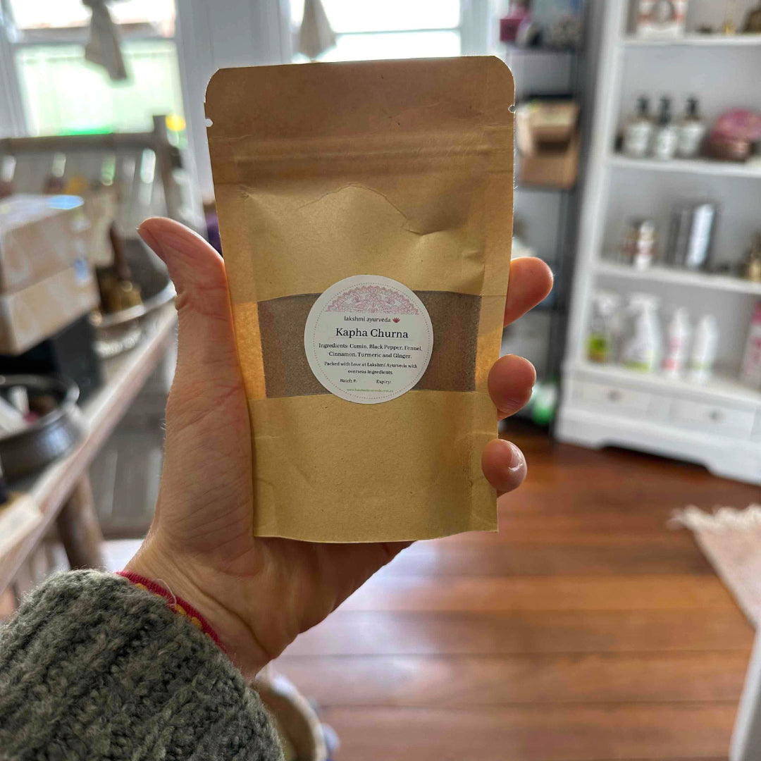 Have you ever tried our Lakshmi Kapha Churna?