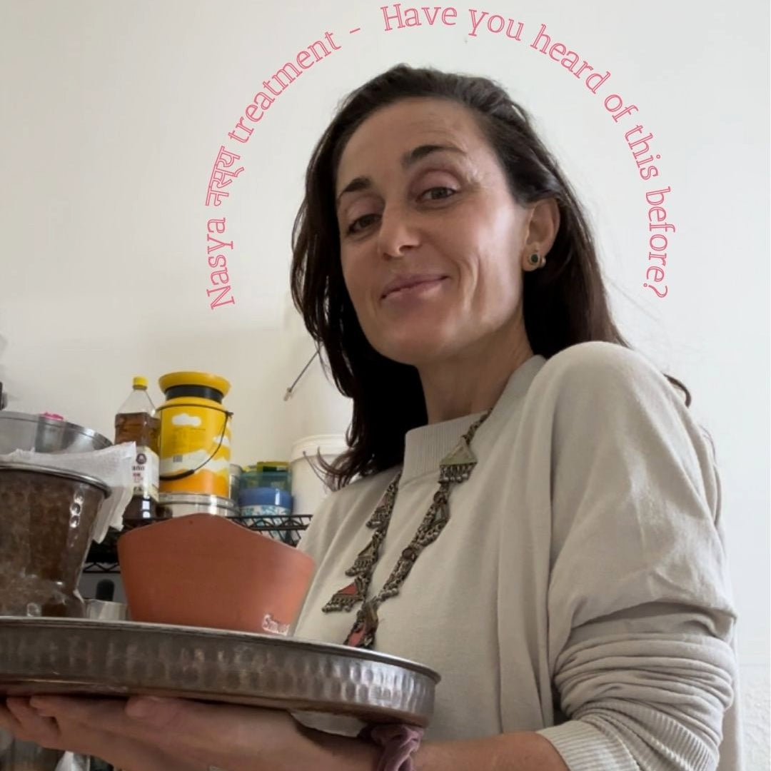 Nasya नस्य treatment - Have you heard of this before?