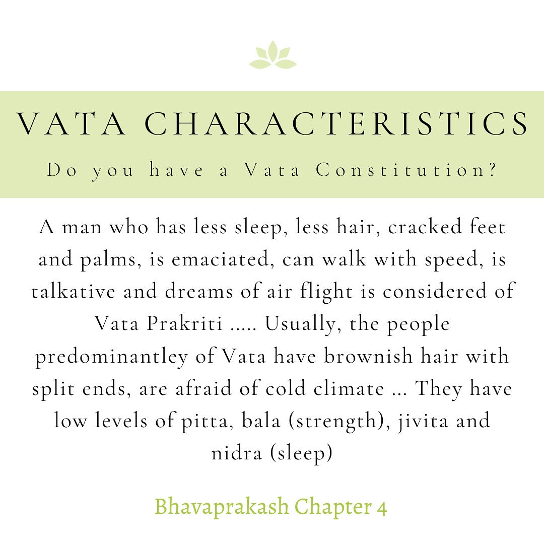 VATA DOSHA वात