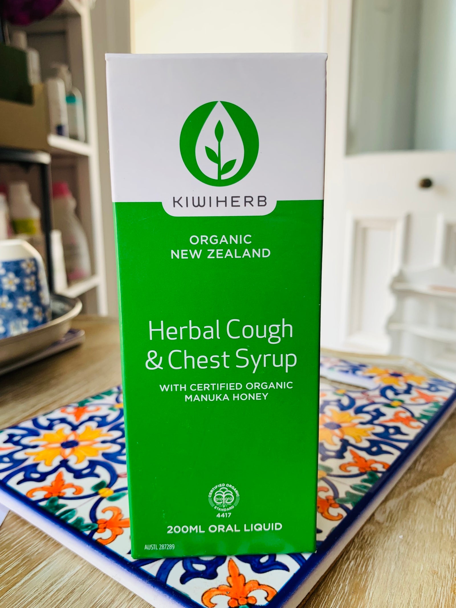 Kiwiherb Organic Herbal Cough & Chest Syrup