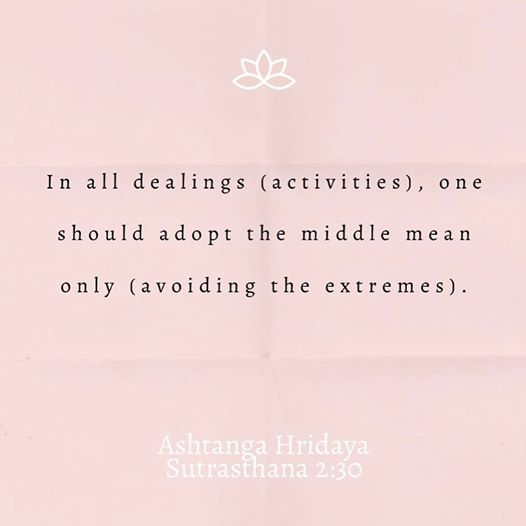Ashtanga Hridayam Quote
