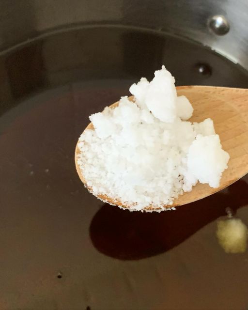 Karpooradi thailam preparation at Lakshmi Ayurveda.