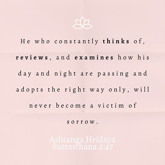 Ashtanga Hridaya Reference