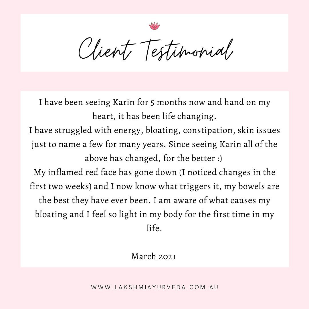 Client testimonial