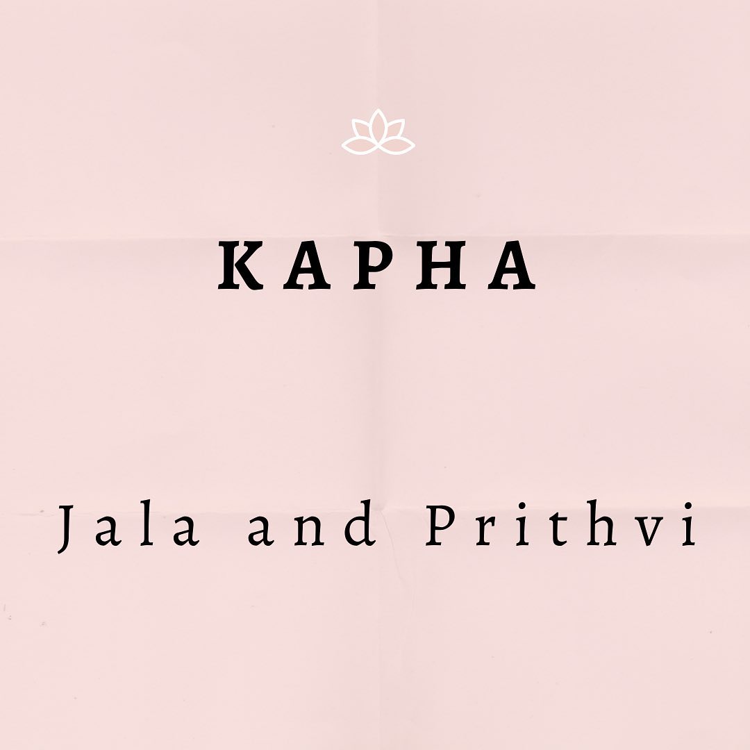 KAPHA DOSHA कफ
