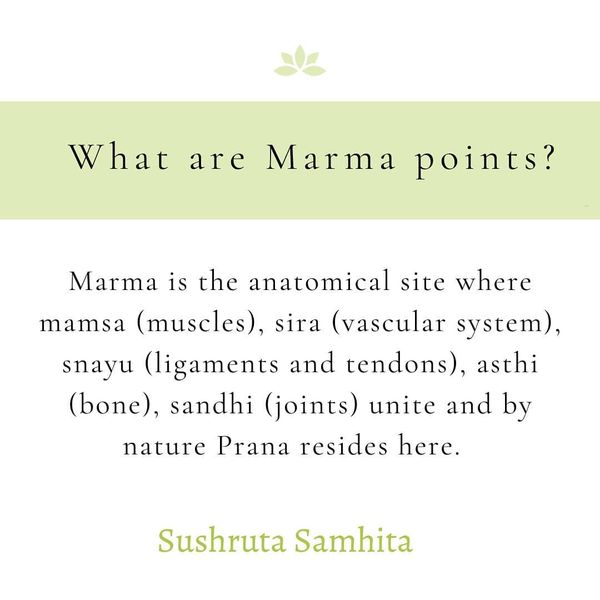 Marma Points for the Head