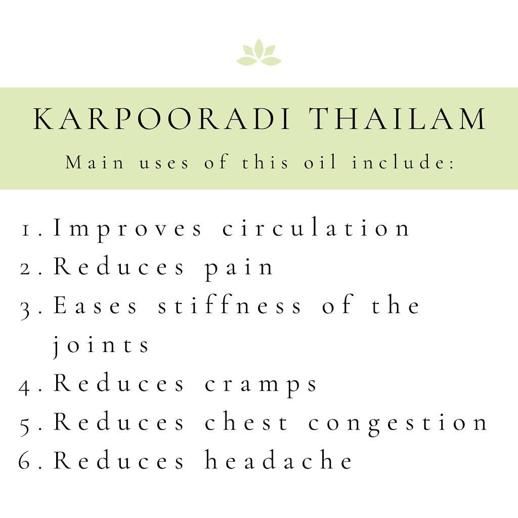 Karpooradi Thailam