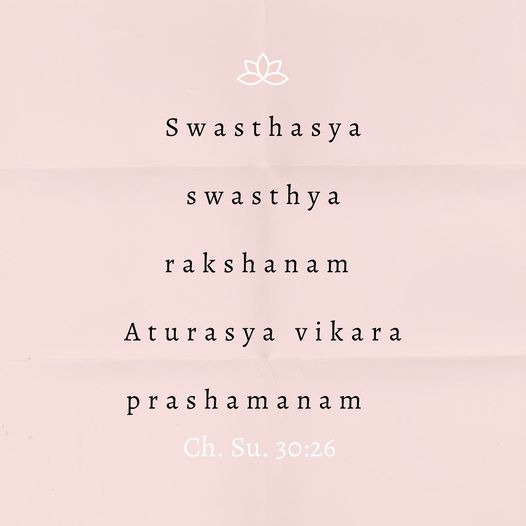 Ayurveda for Promoting Health