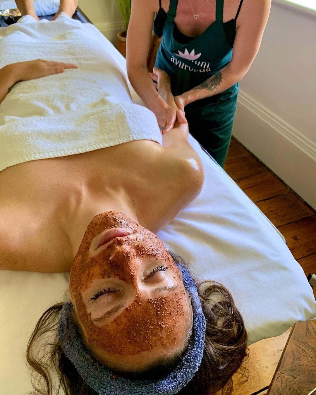 The bliss of an Ayurvedic facial treatment!