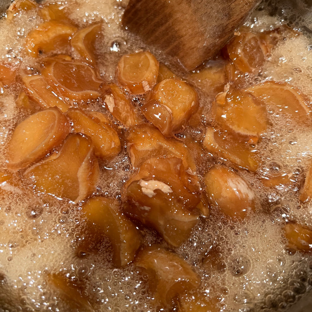 Crystallised Ginger Preparation