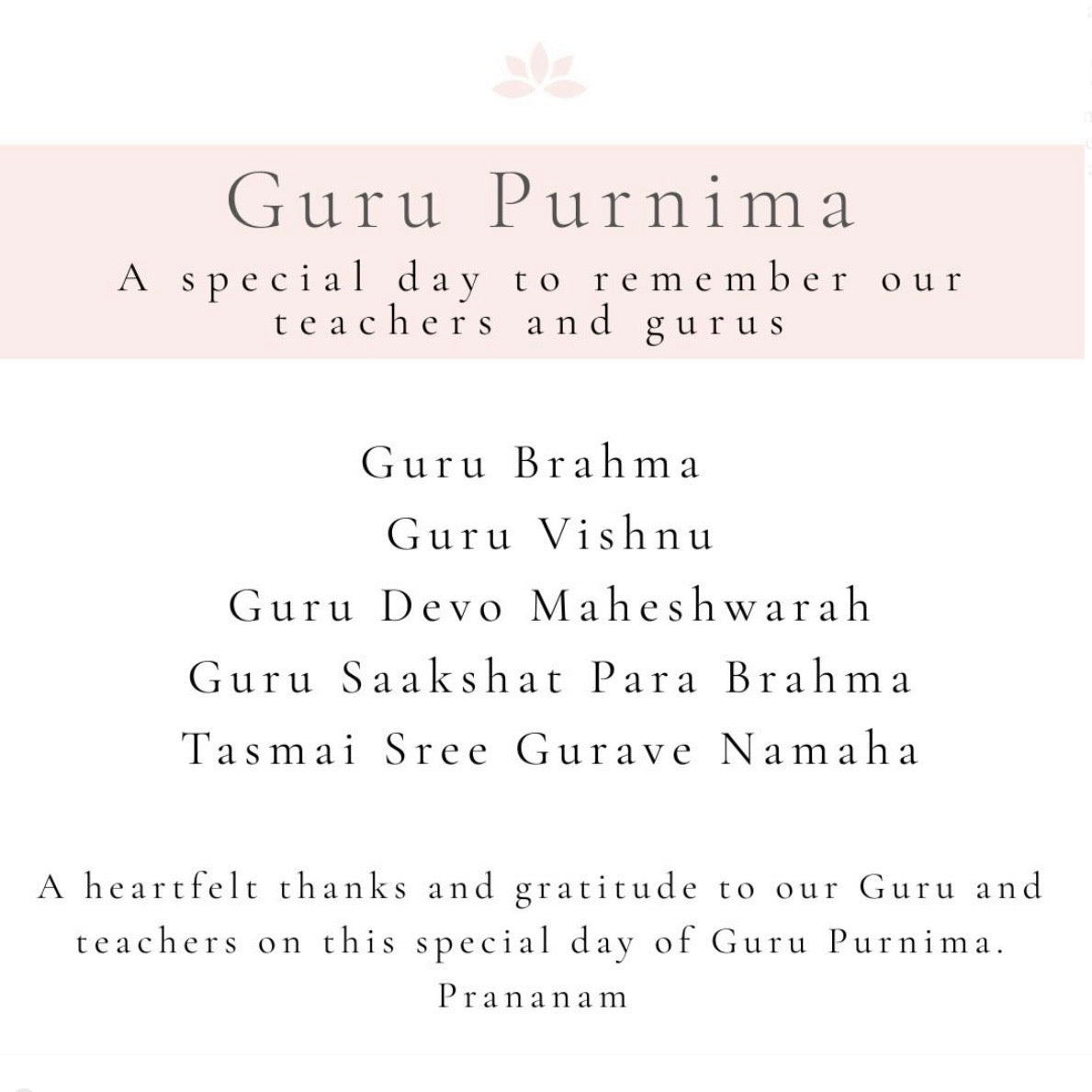 Guru Purnima
