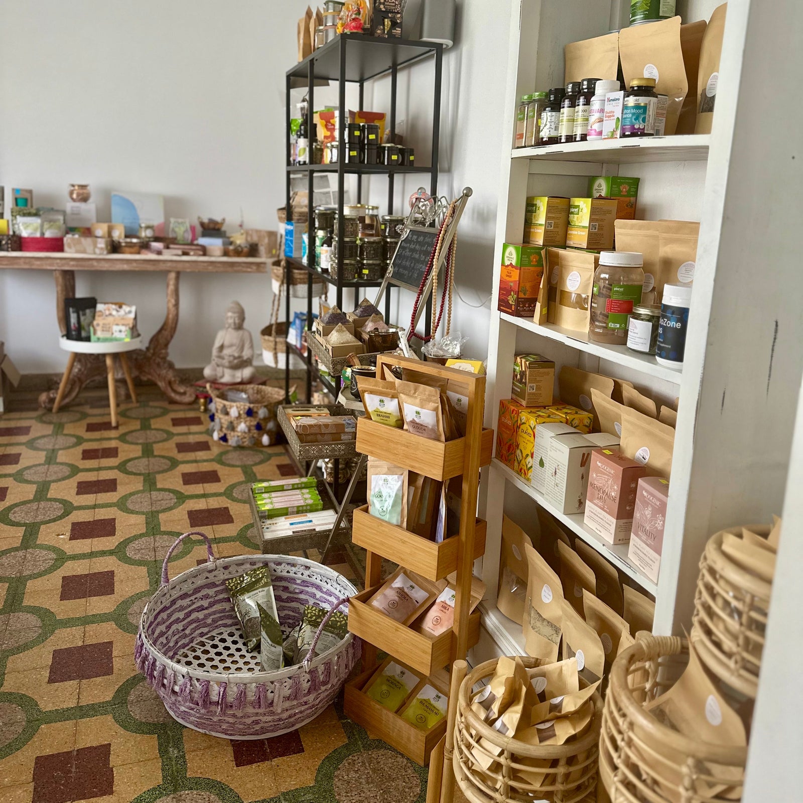 The Lakshmi Shop is filled with goods to bring Ayurveda close to your life