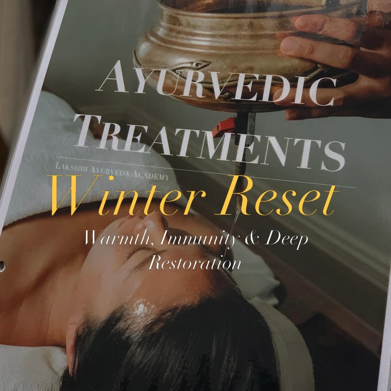 Ayurvedic Winter Reset