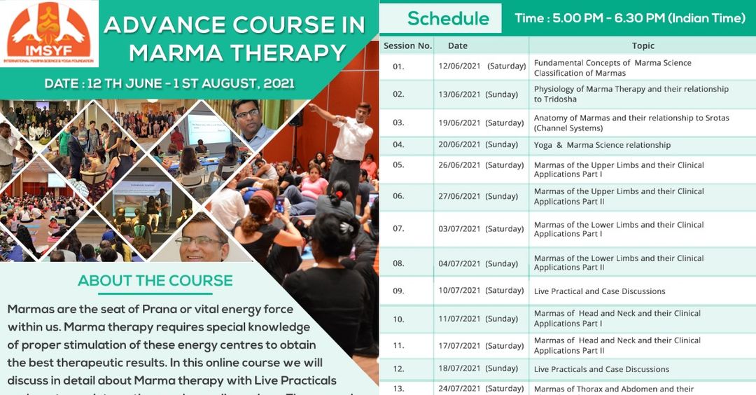 Marma Therapy Course