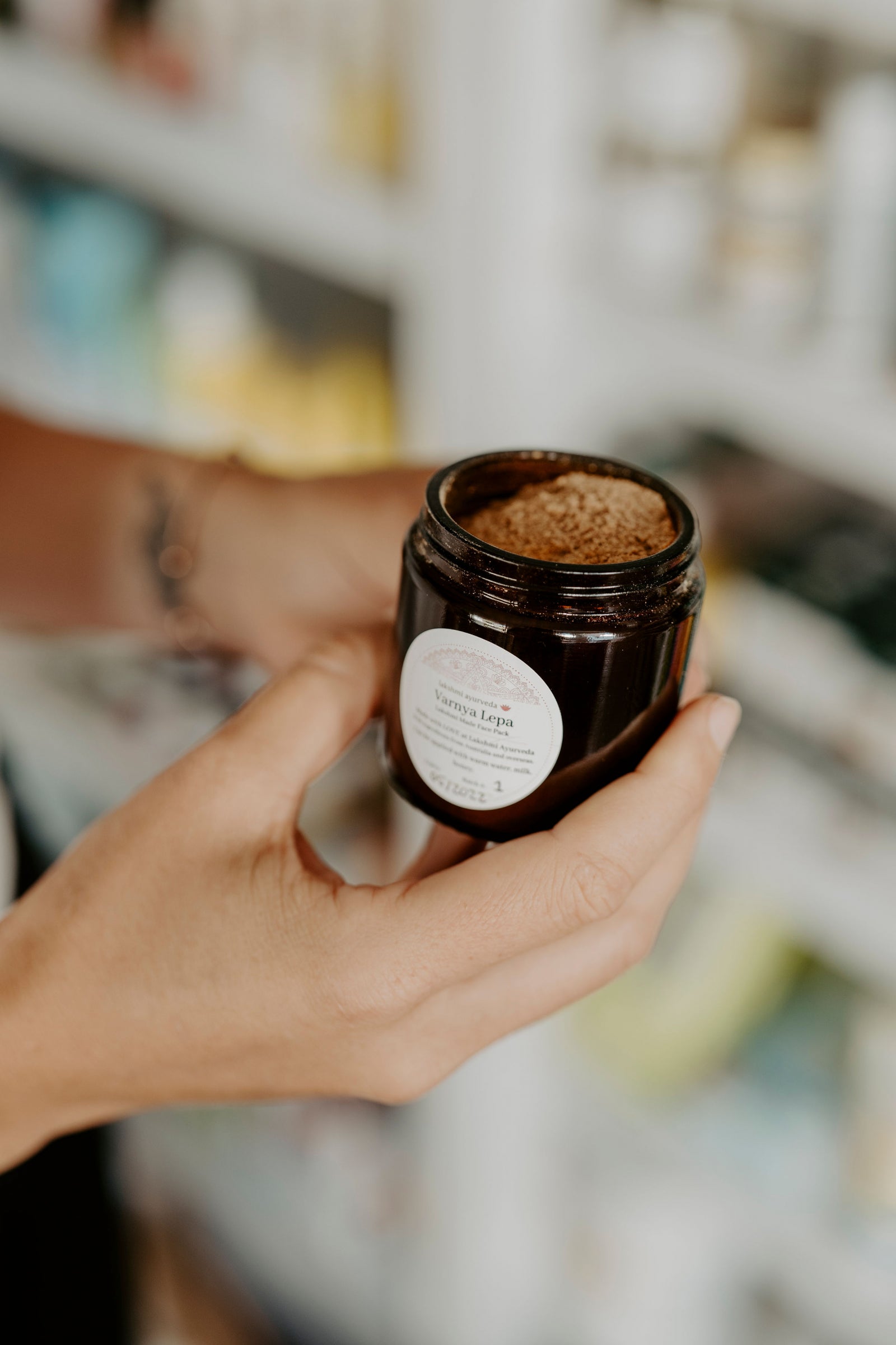 Today we prepared a new batch of our homemade face mask!