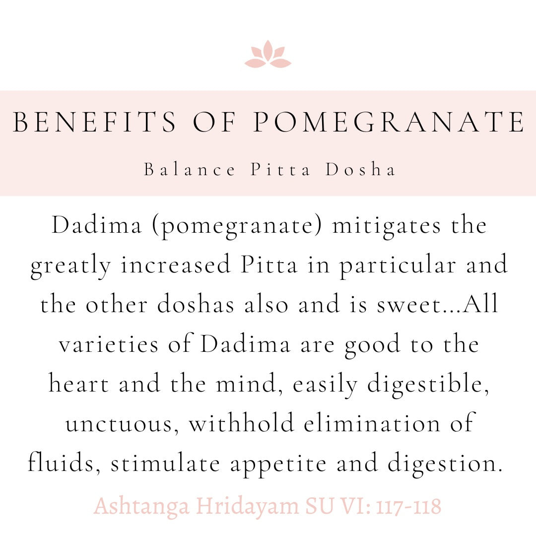 Benefits of Pomegranate