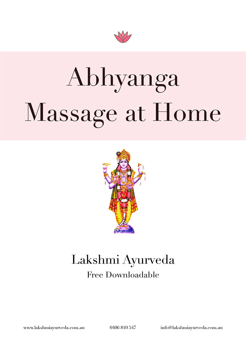 Abhyanga Massage at Home