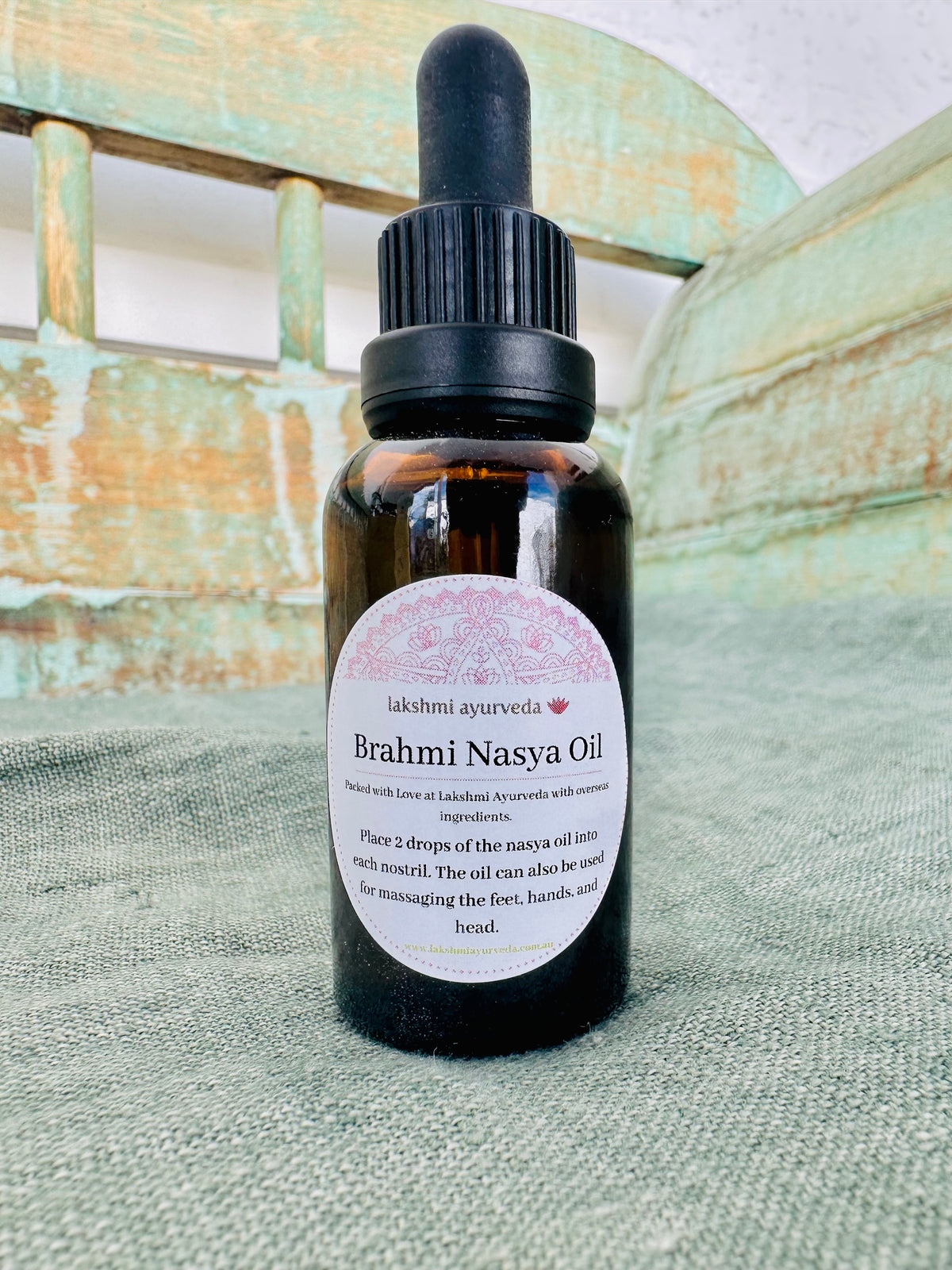 Brahmi Nasya Oil (homemade)