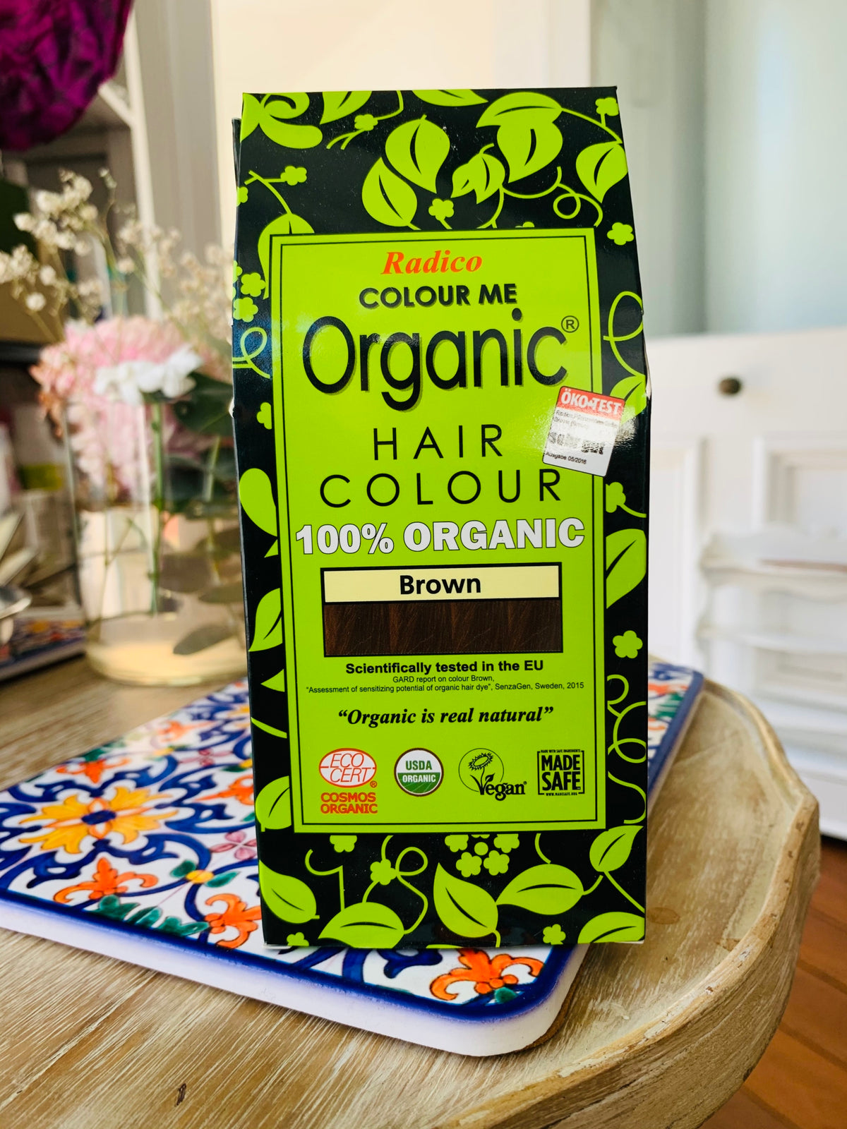 Organic Hair Colour - light Brown