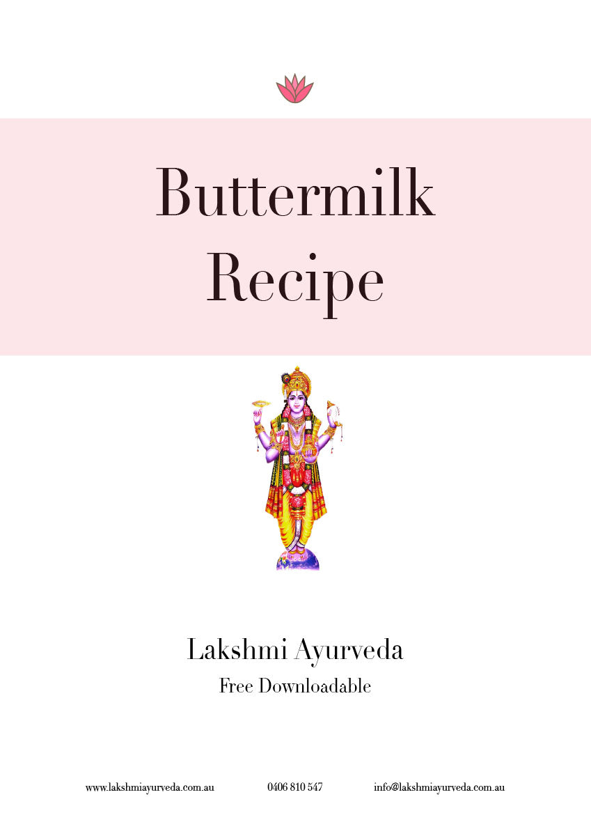 Buttermilk Recipe