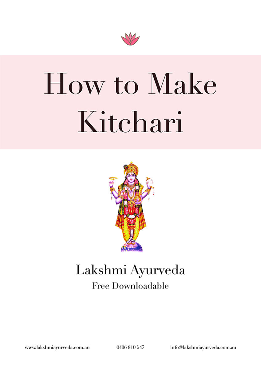 How to Make Kitchari