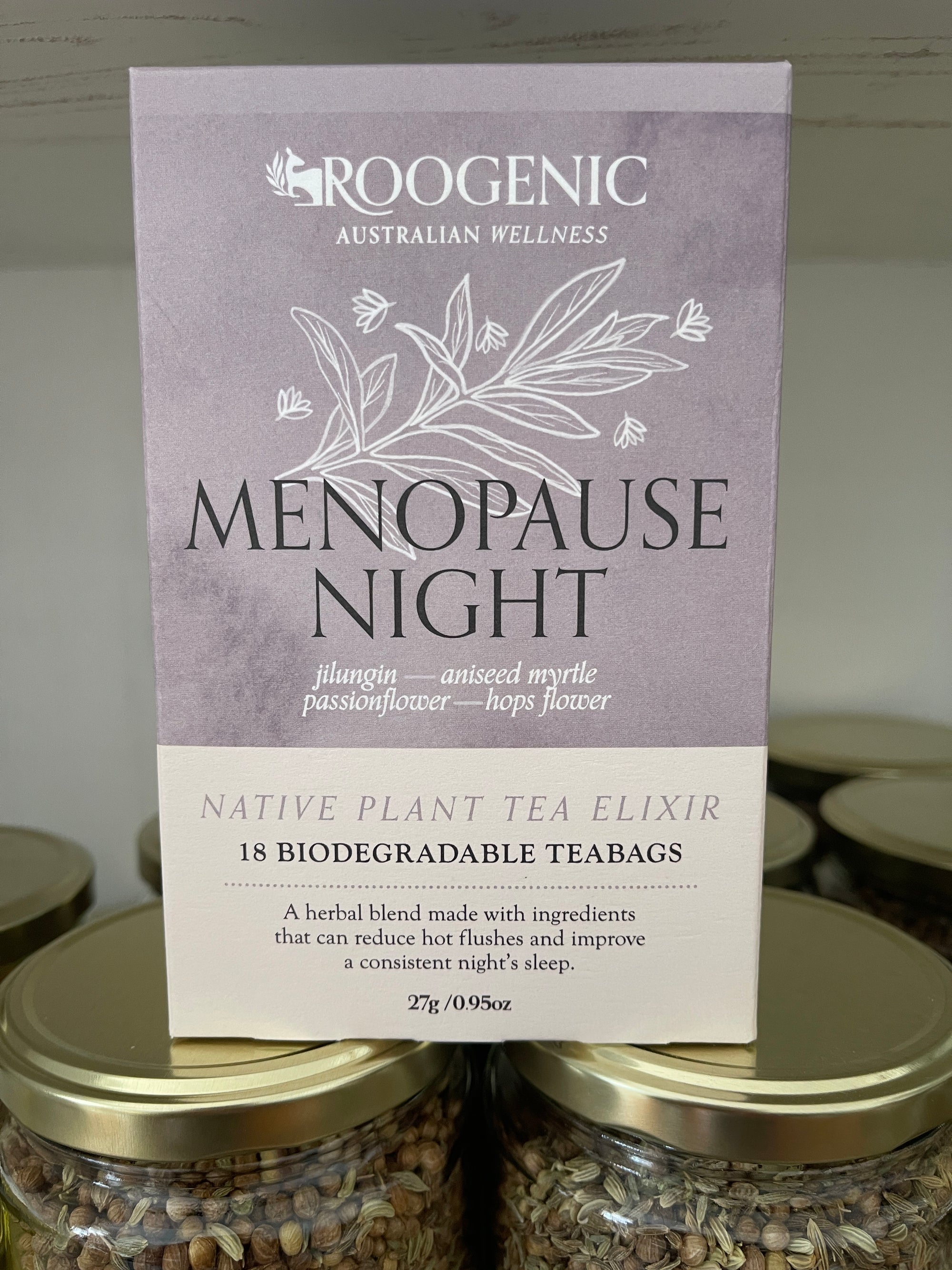 Roogenic Australia Menopause Night Tea