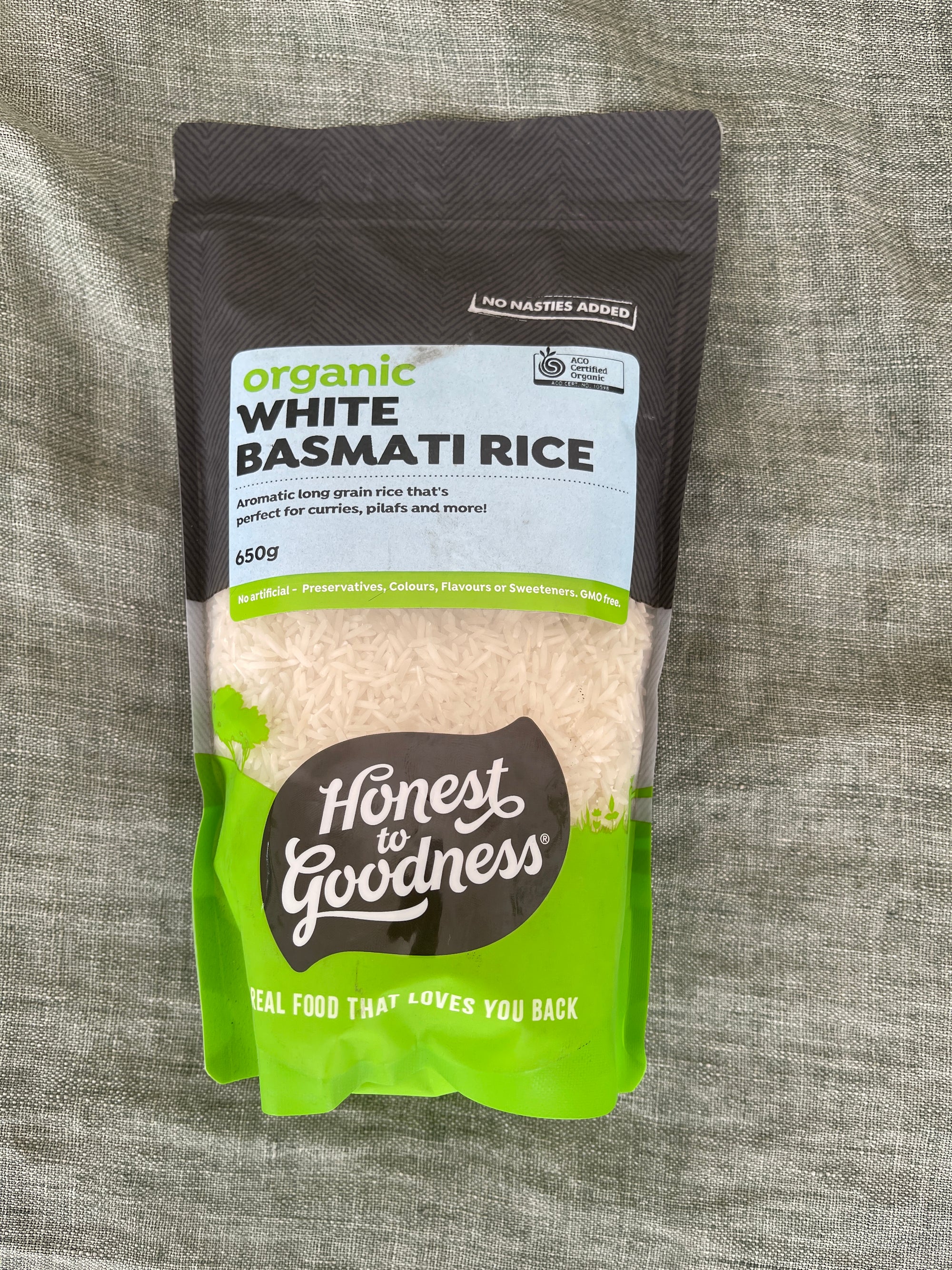 Organic White Basmati Rice