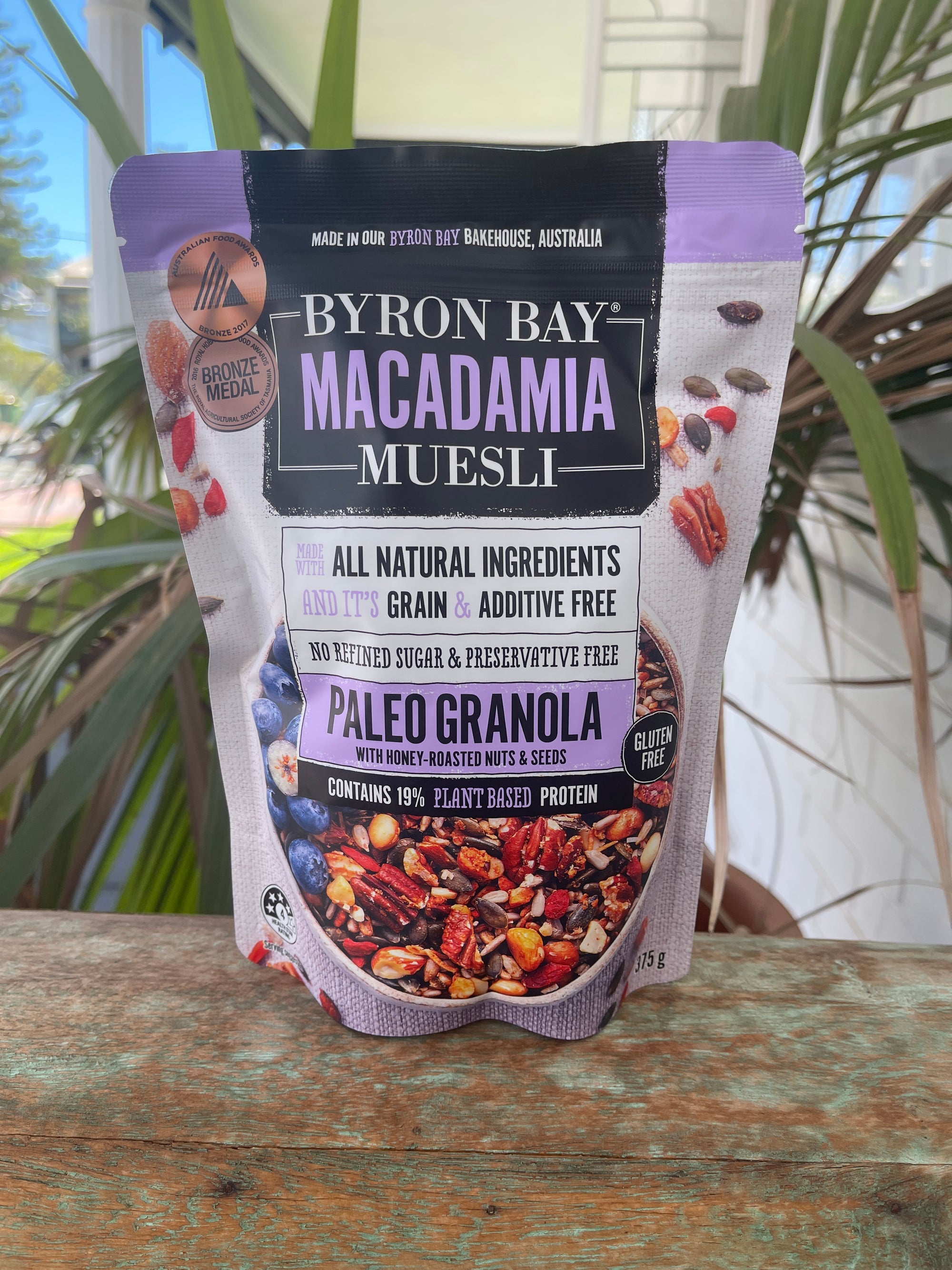 Byron Bay Macadamia Muesli Paleo Granola 375g