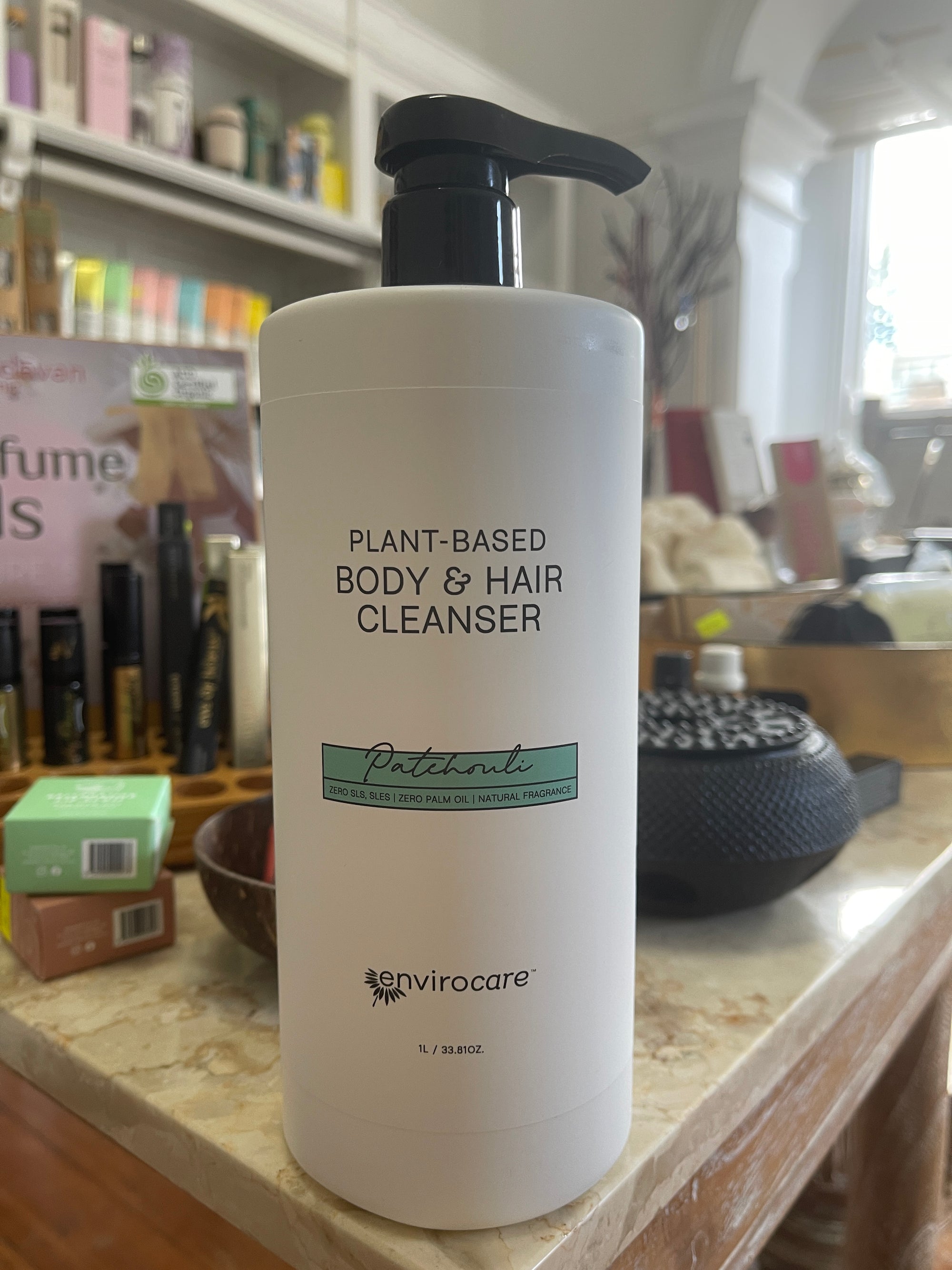Plant-Based Body & Hair Cleanser - Patchouli 1L