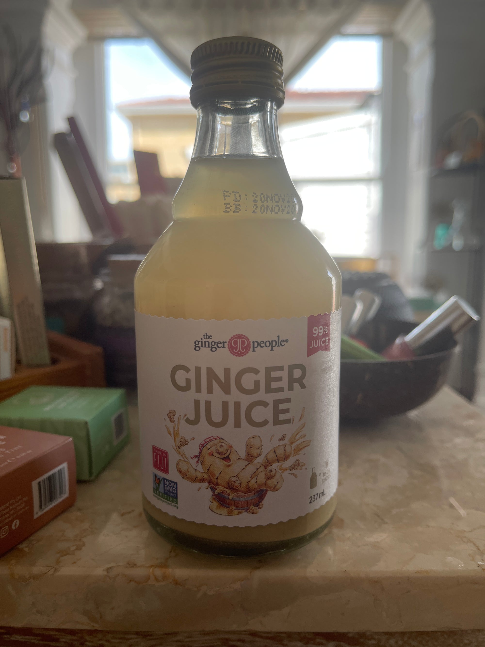 Organic Ginger Juice - 237ml