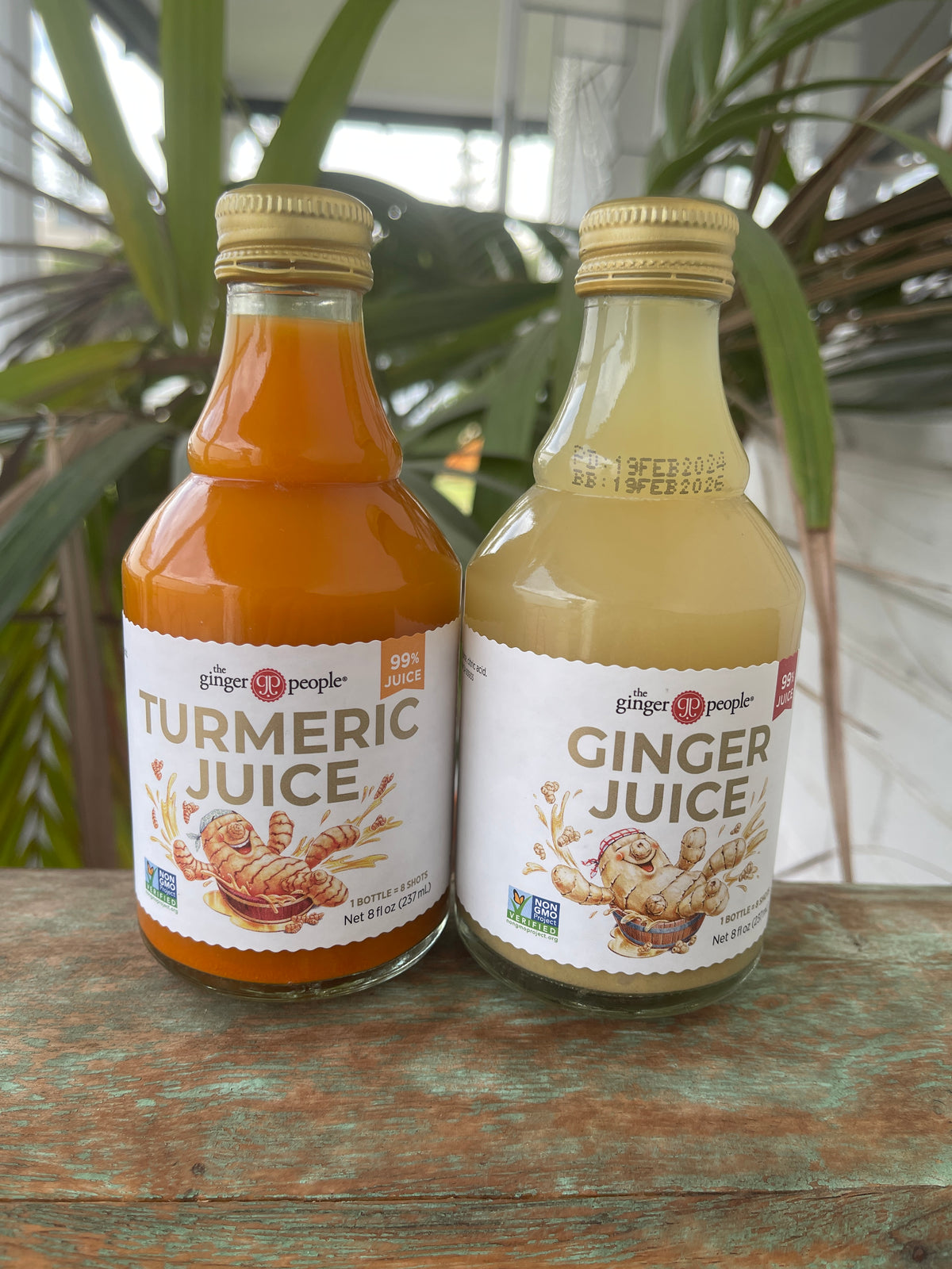 Ginger and Turmeric Juice Pack- 237ml each
