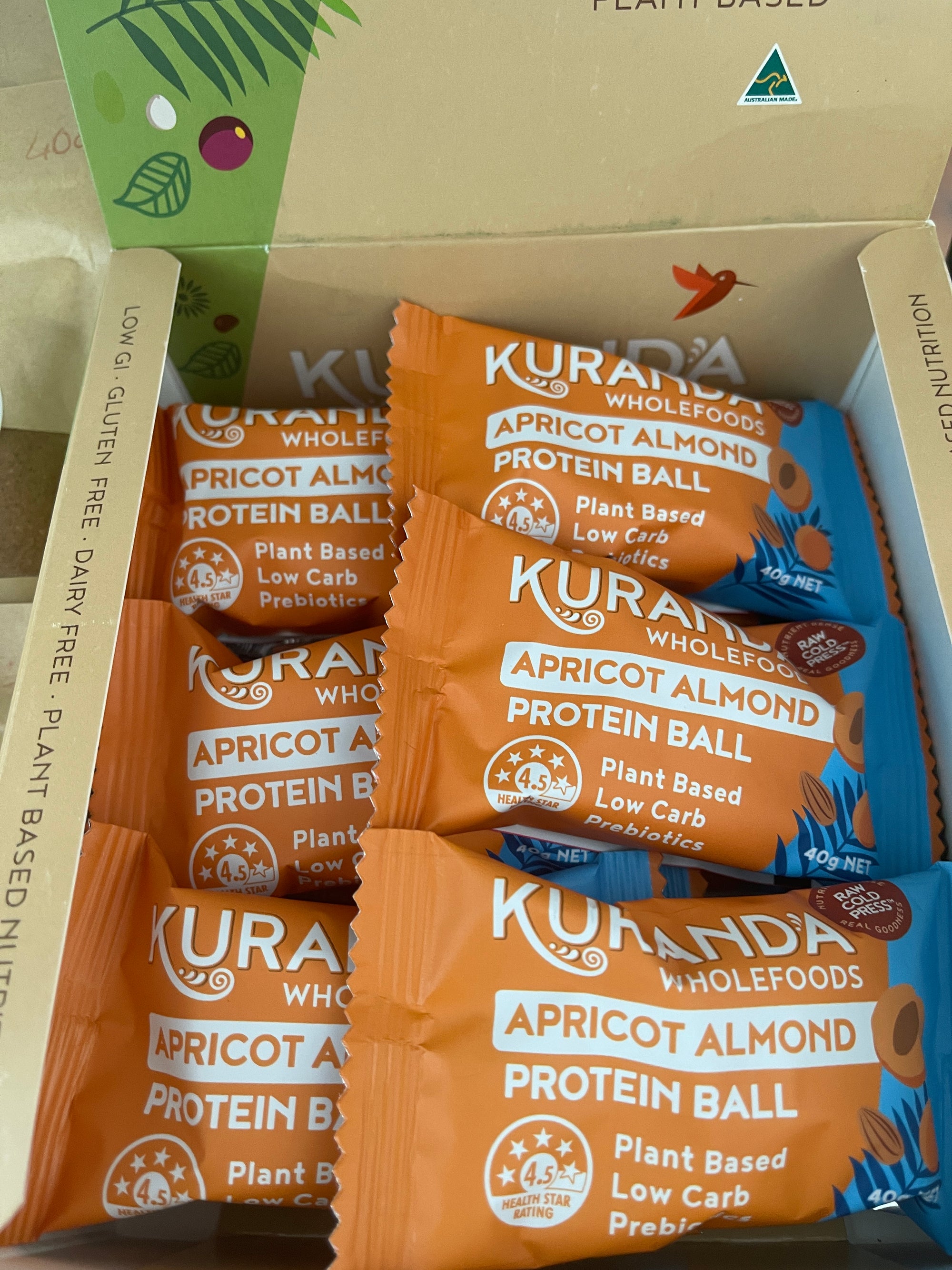 Apricot Almond Protein Ball - 40g