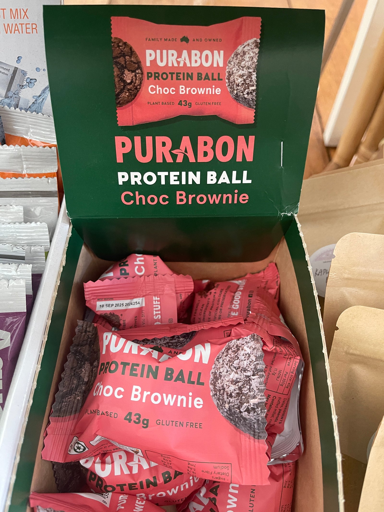 Choc Brownie Protein Ball - 43g