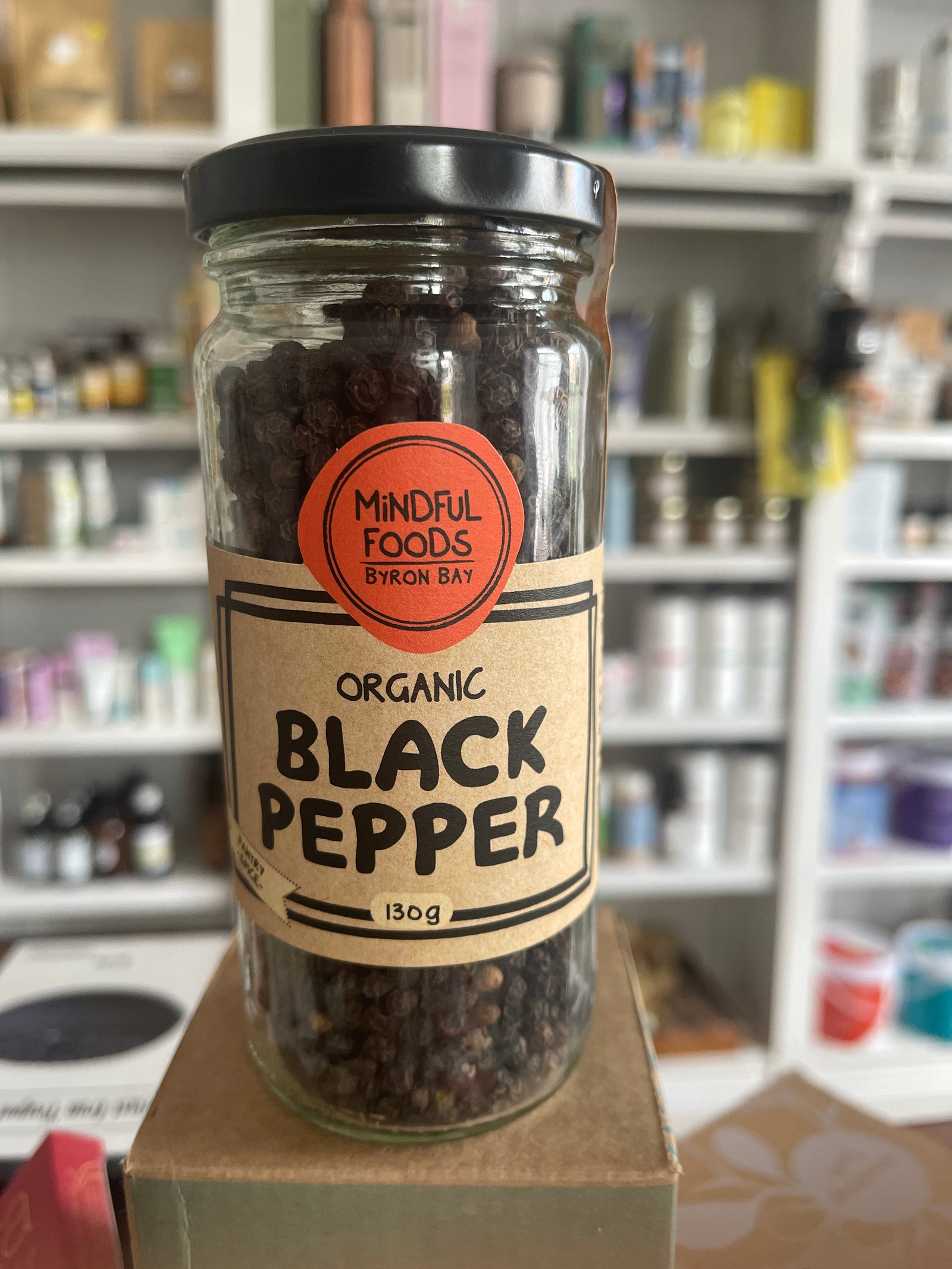 Organic Black Pepper - 130g