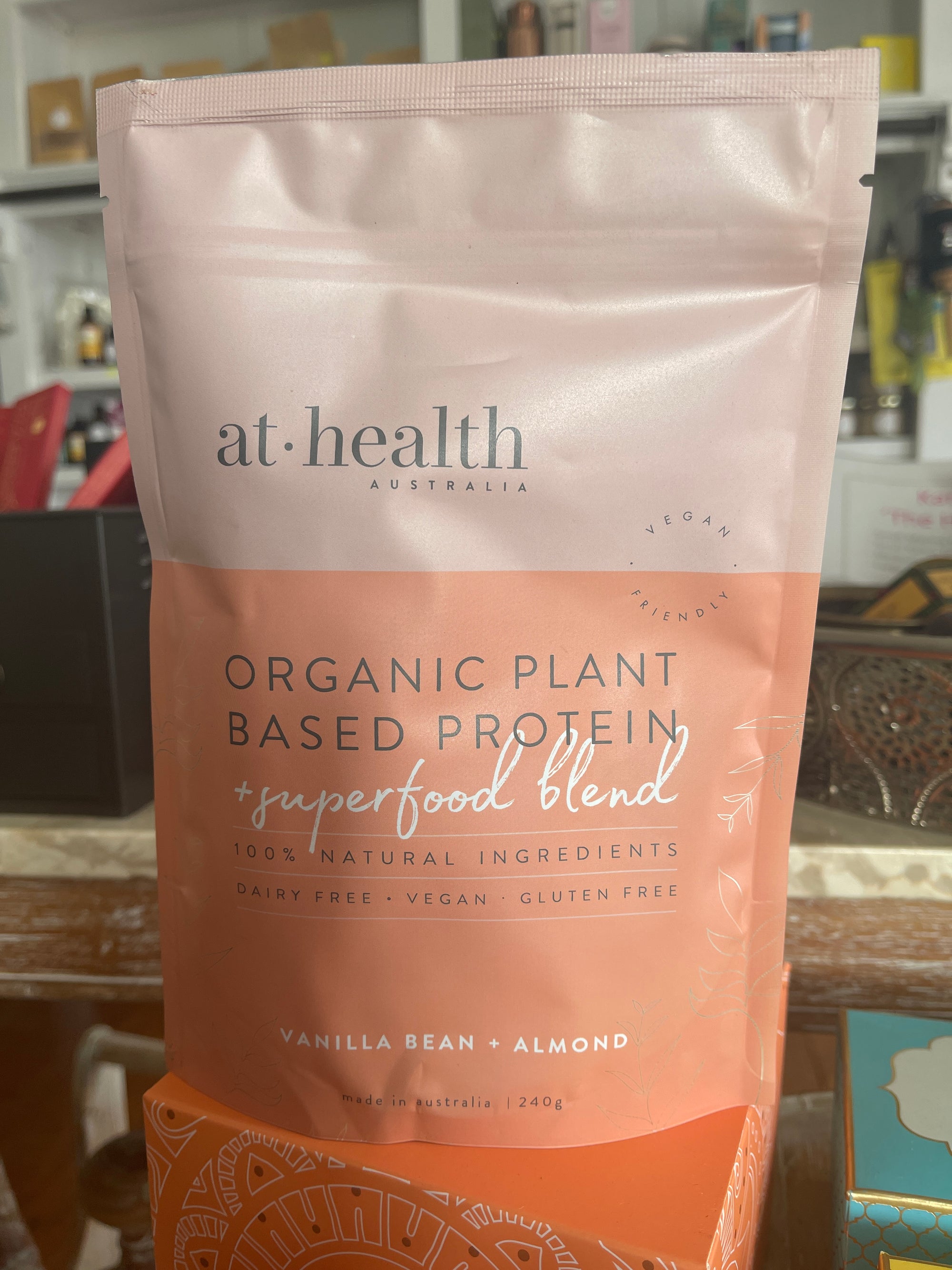 Organic Plant Based Protein Vanilla Bean + Almond - 240g