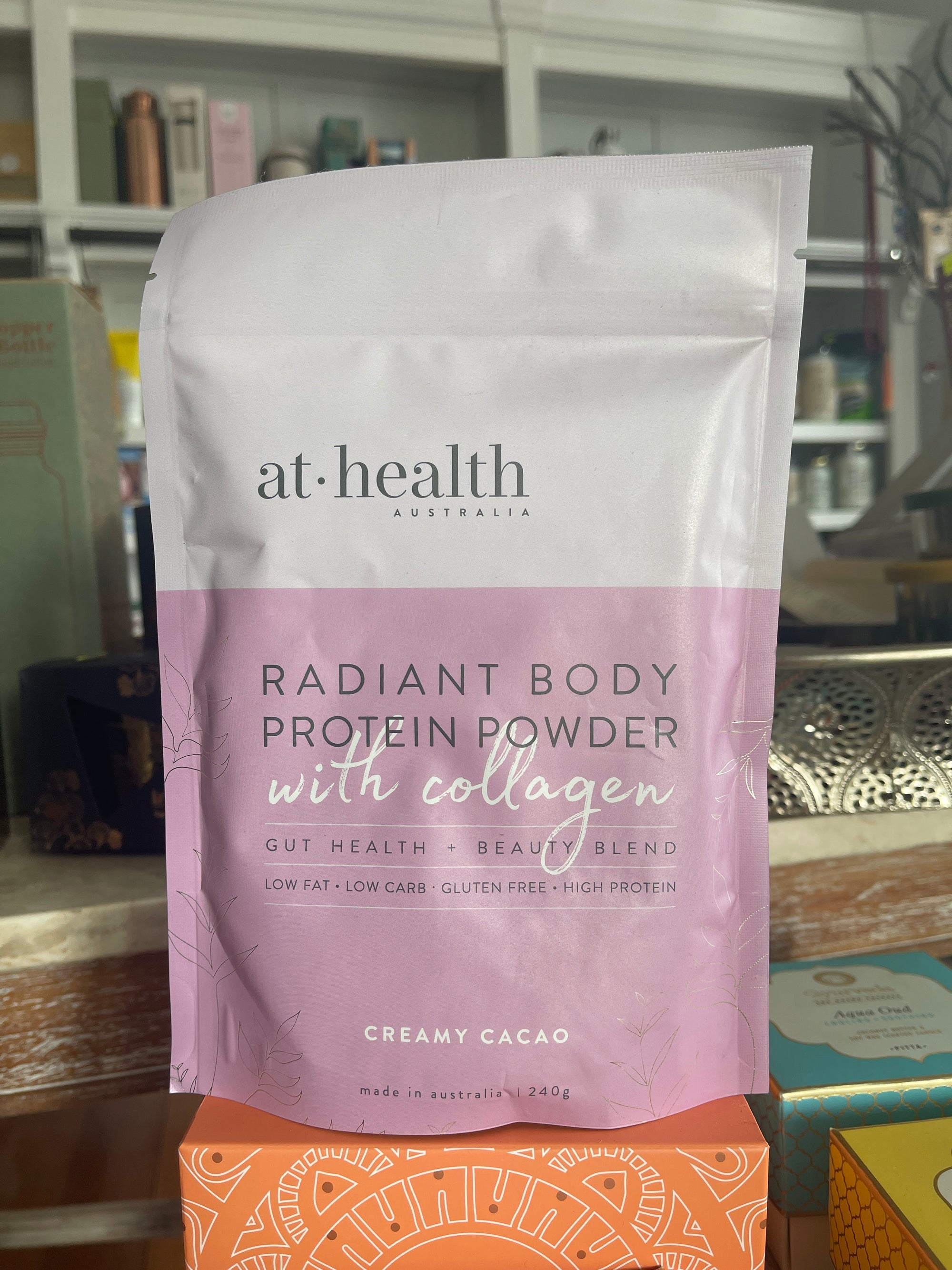 Radiant Body Protein Powder with Collagen Creamy Cacao - 240g