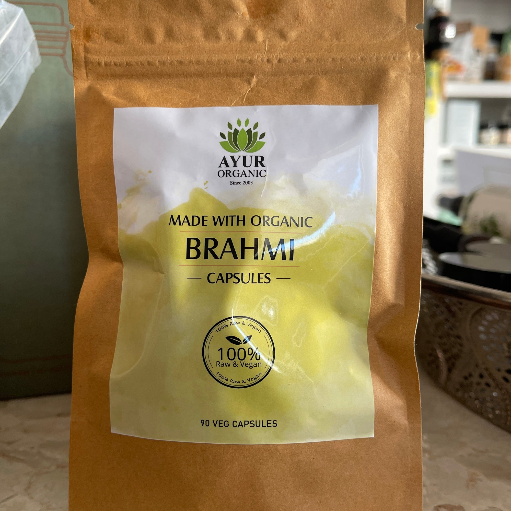Organic Brahmi Capsules - 90