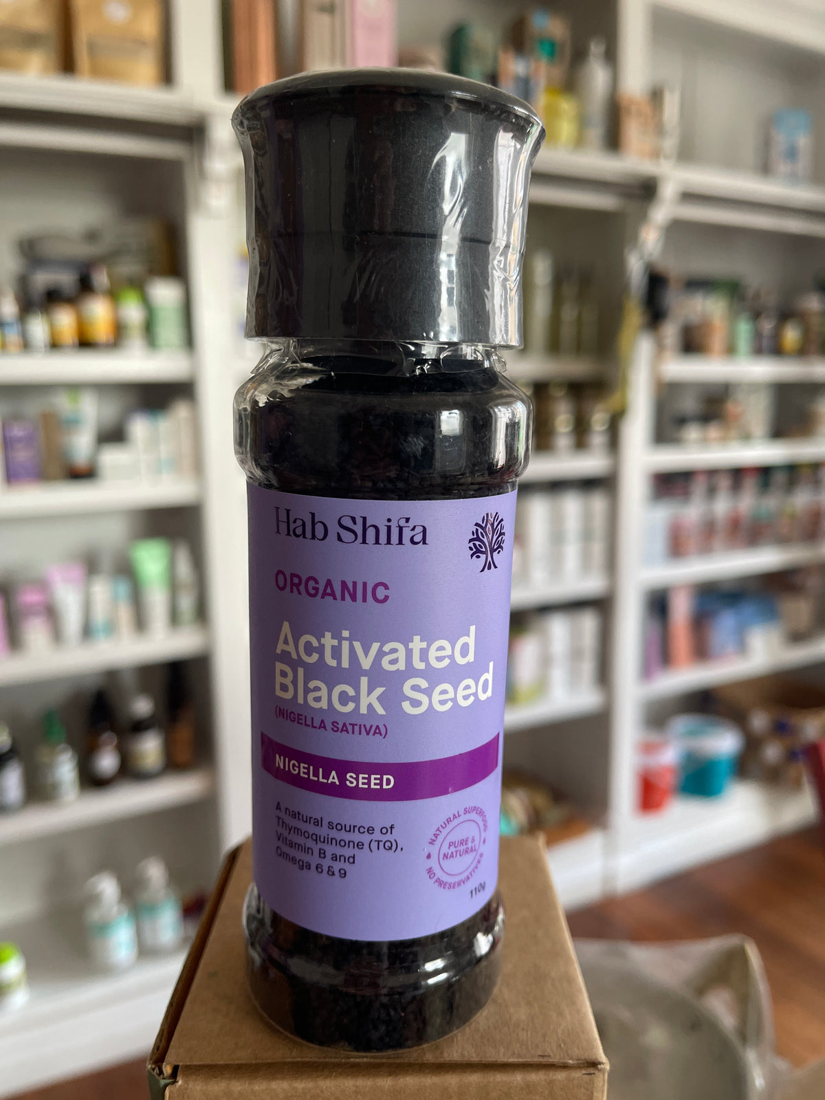 Organic Activated Black Seed Grinder - 110g