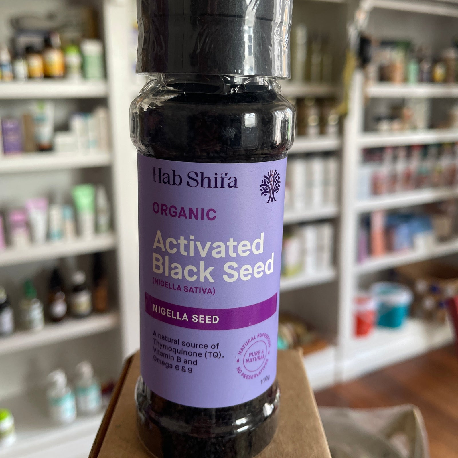 Organic Activated Black Seed Grinder - 110g