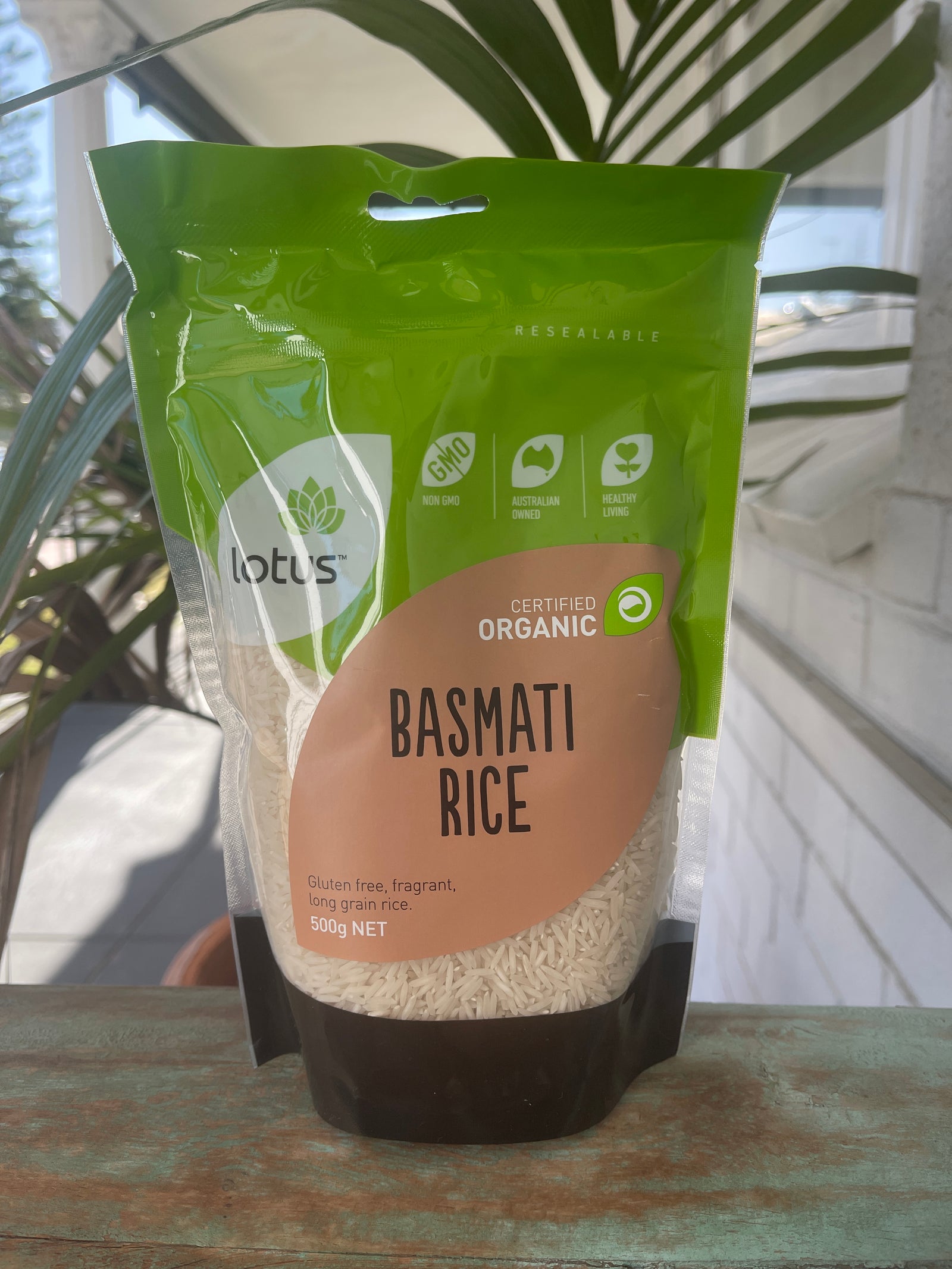 Certified Organic Basmati Rice - 500g