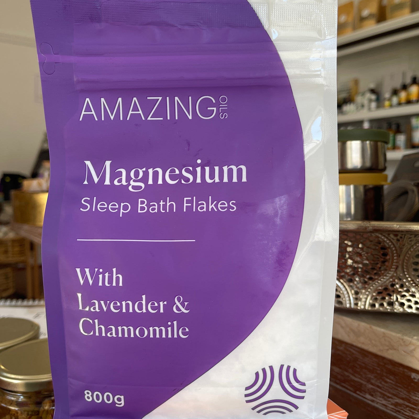 Magnesium Sleep Bath Flakes - 800g