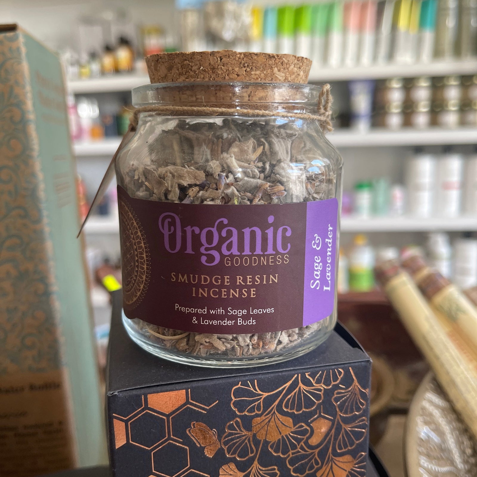 Smudge Resin Incense Sage & Lavender